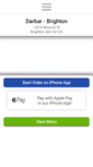 Mobile Screenshot of darbarbrighton.com